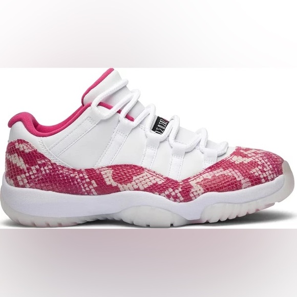 Women’s Air Jordan 11 Retro Low ‘Pink Snakeskin’ - 8.5 - Picture 4 of 4